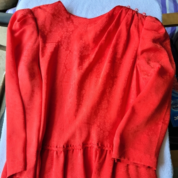 Leslie Fay Vintage Dress Size 10 - Picture 3 of 12